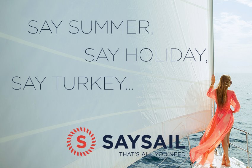 SAYSAIL; CREWED & BAREBOAT YACHT CHARTER BRAND